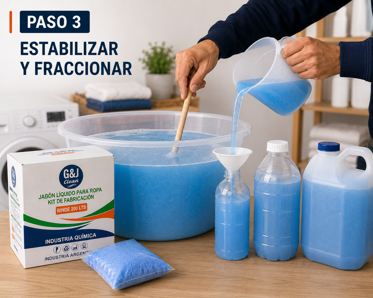 Estabilizado y fraccionamiento