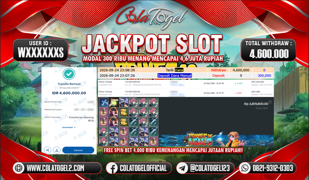 JACKPOT SLOT GACORR !!!