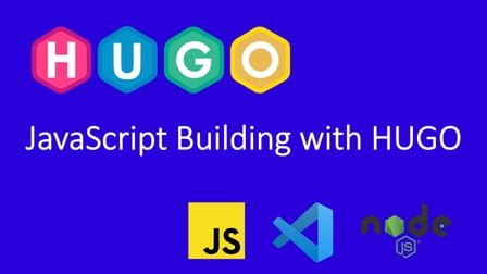 JavaScript building with Hugo