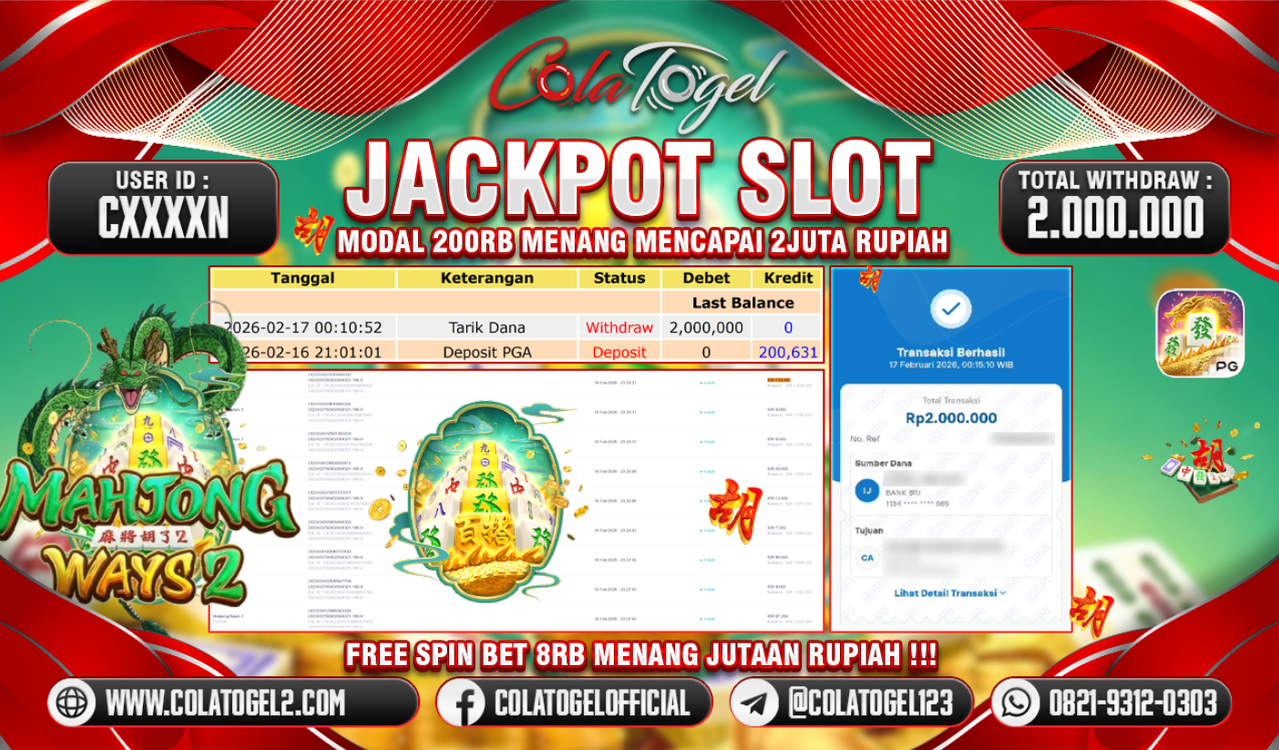 JACKPOT SLOT GACOR!!