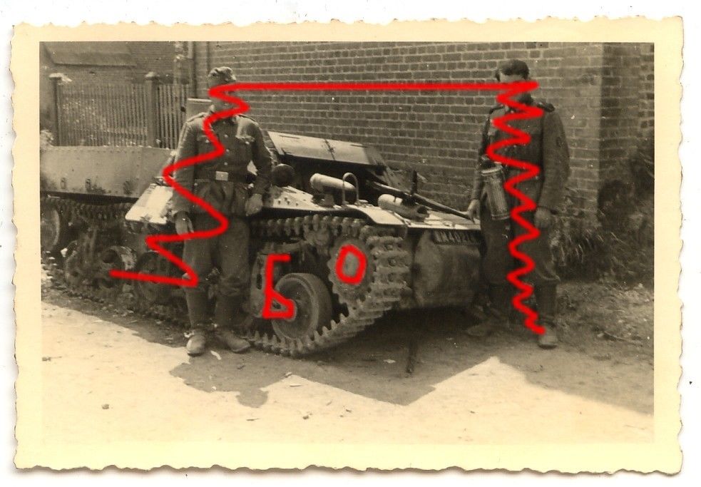 Frankreich französischer Panzer Lorraine Schlepp