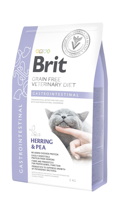 Корм Brit VetDiets Gastrointestinal Herring&Pea сухий дієтичний  400г