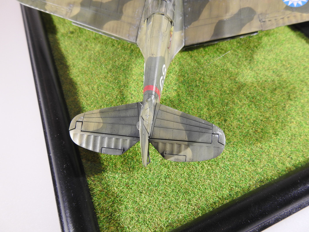 Curtiss P-40C Hawk, Bronco 1/48 –Klar DSCN2253