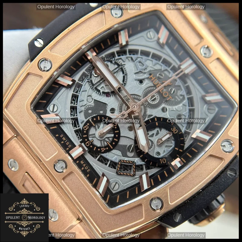 Hublot Spirit of Big Bang – King Gold Grey Dial 42 mm Automatic Chronograph - Super Clone