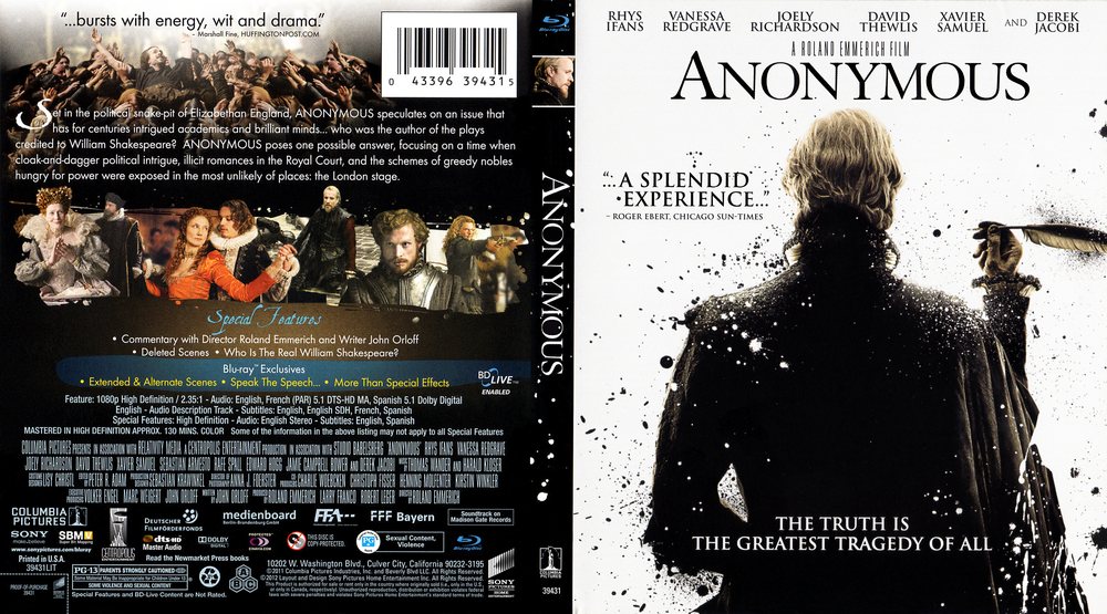 Re: Anonym / Anonymous (2011)