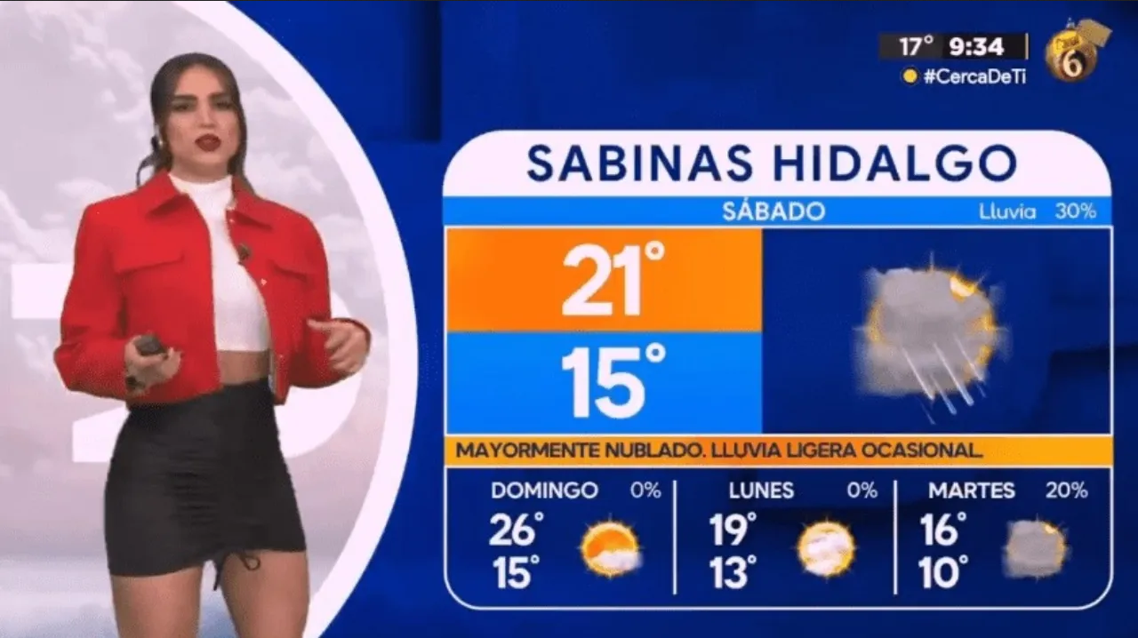 Conductora se equivoca al dar el clima, insulta al aire y se vuelve viral: Video