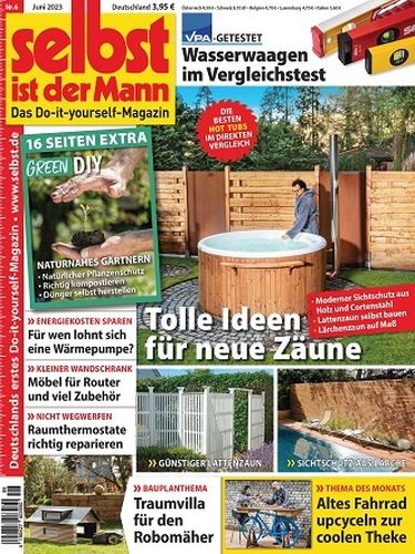 Cover: Selbst ist der Mann Heimwerkermagazin No 06 Juni 2023