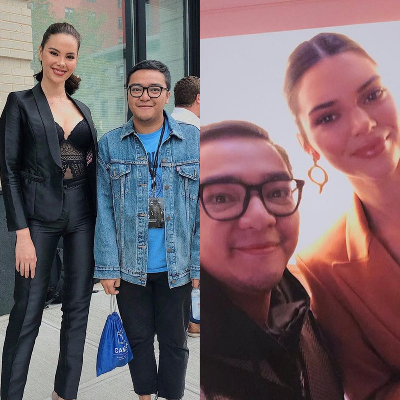 Geofanny Tambunan, Catriona Gray, Kendall Jenner