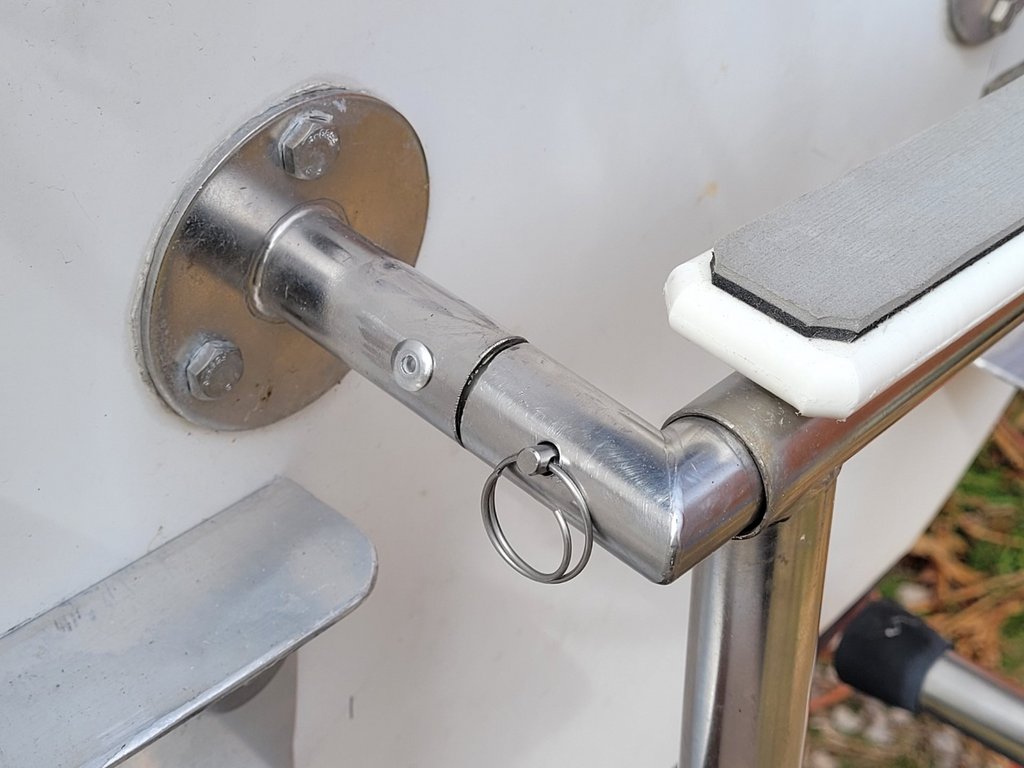 Transom mounth with ladder (Large)