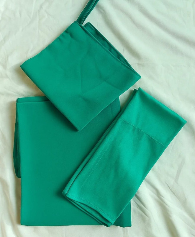 SeaGreen Hijab Set