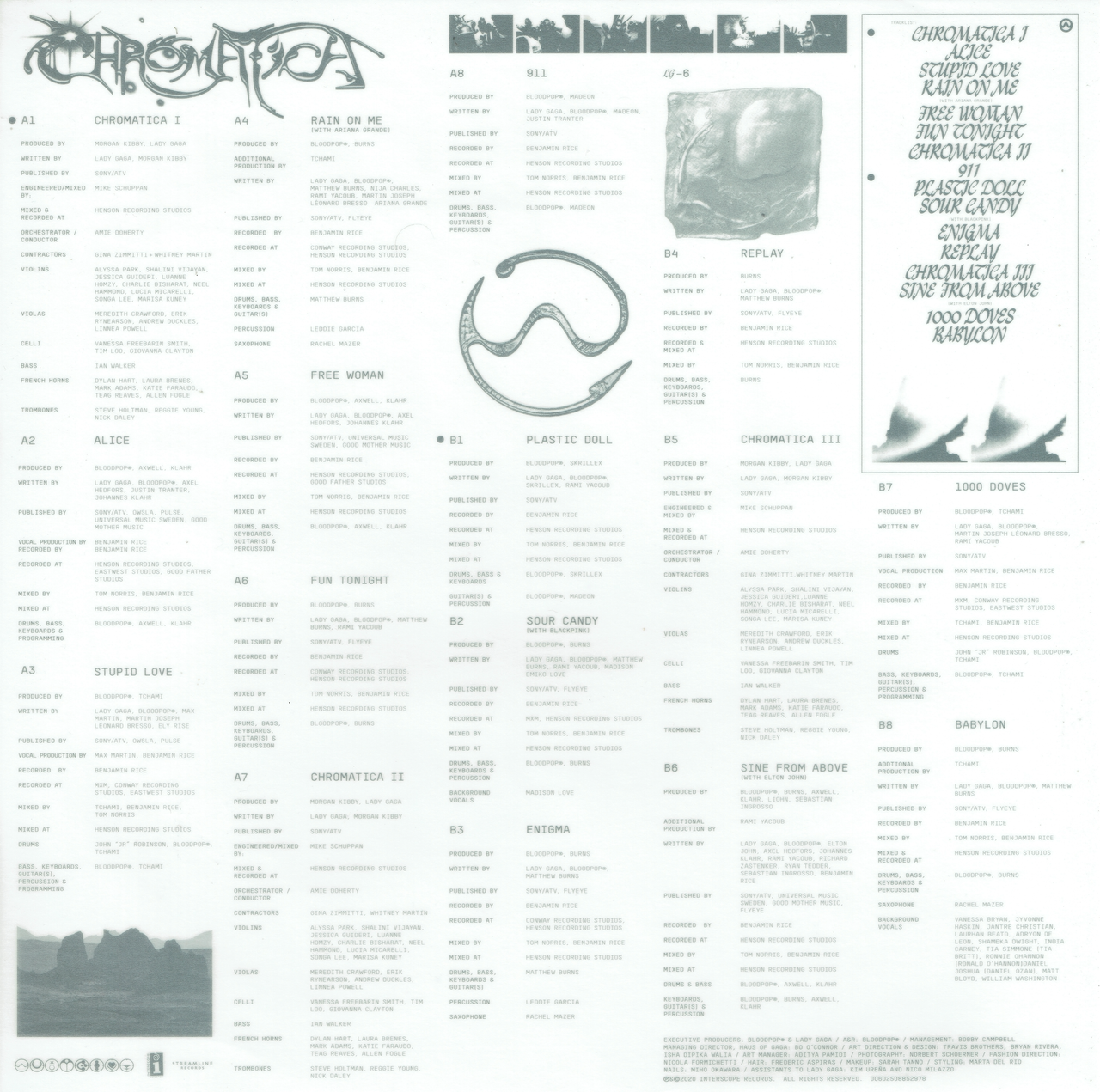 Lady Gaga Chromatica B0031977 01 Insert
