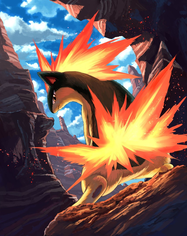 quilava-pokemon-drawn-by-karamimame-samp