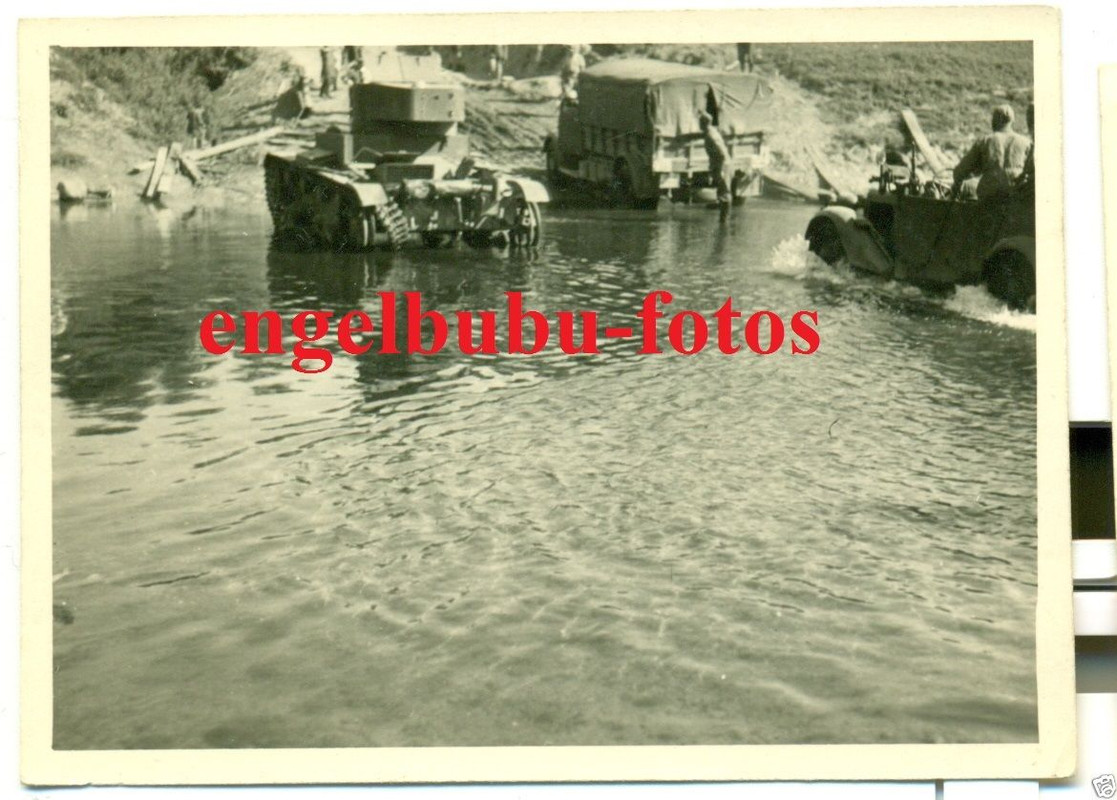 DNEPR-FRONT - Fluß-Überquerung - Russischer PANZ