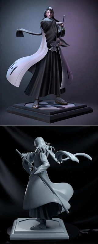 Kuchiki Byakuya – 3D Print Model