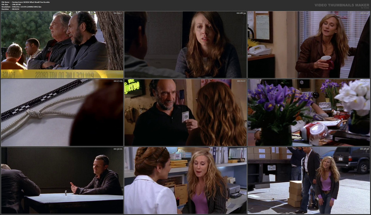 Saving Grace S03E04 What Would You Do.mkv