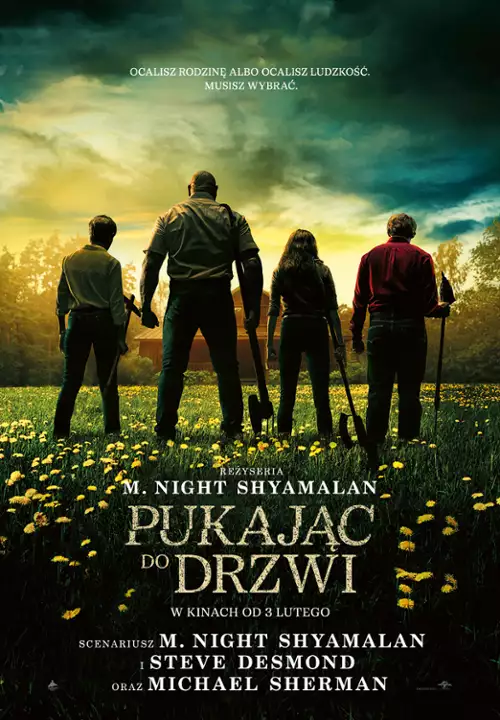 Pukając do drzwi / Knock at the Cabin (2023) PL.720p.BDRip.XviD.AC3.5.1-MG / Lektor PL