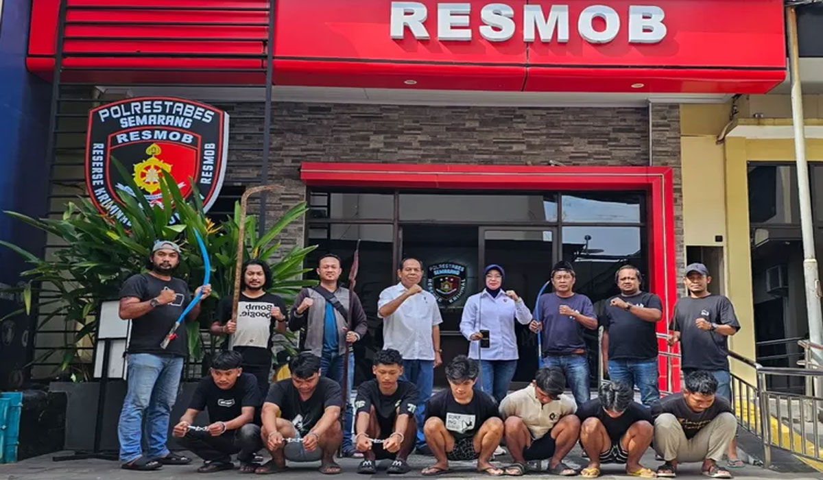 Korban Tawuran Di Kebonharjo Semarang Meninggal Dunia, 7 Orang Diamankan