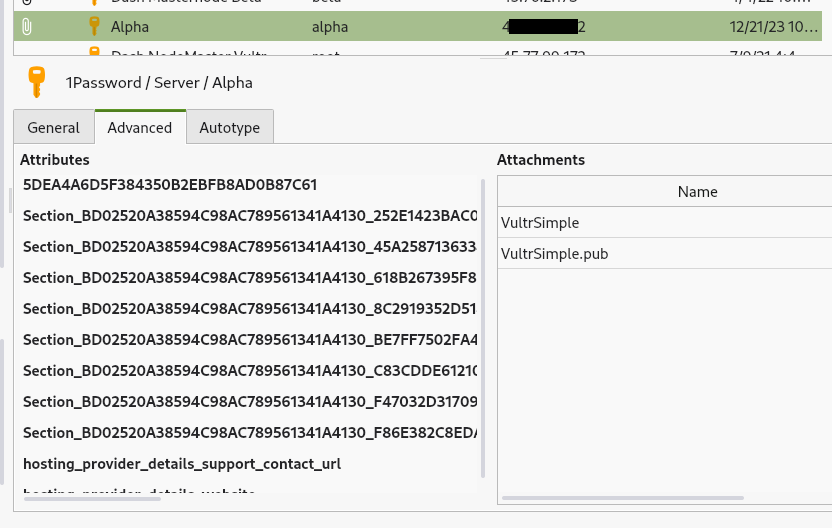 Import from 1Password - Advanced attributes labels garbled : r/KeePass