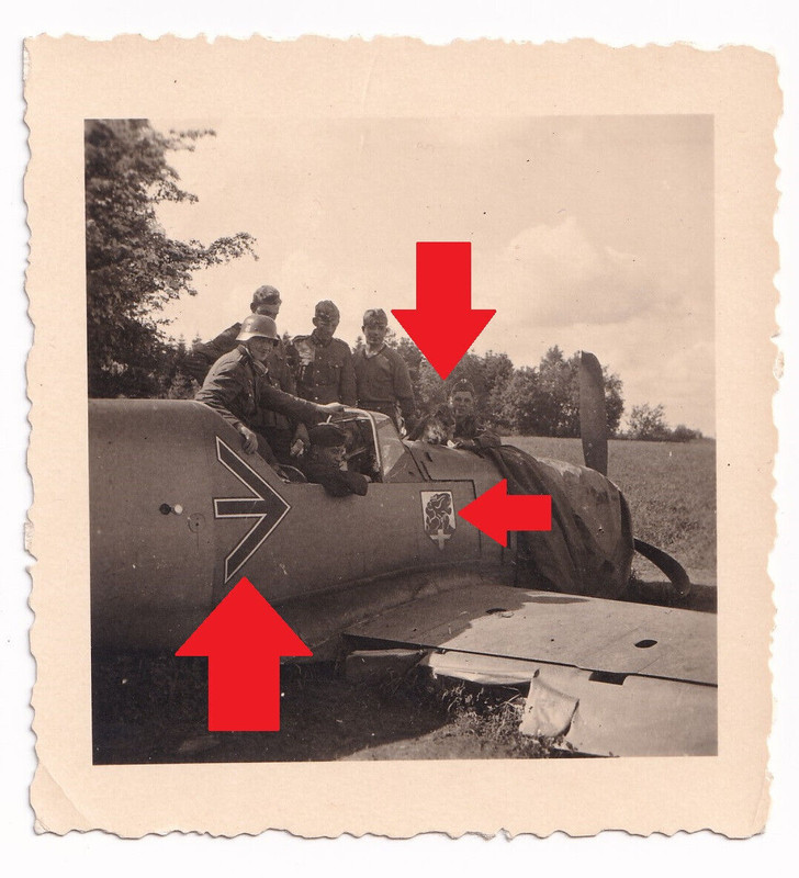 Foto,Me 109, Jagdgeschwader 76,Kennung,Mailing,Wappen,Bf 109,Jäger,Luftass,Jg 54