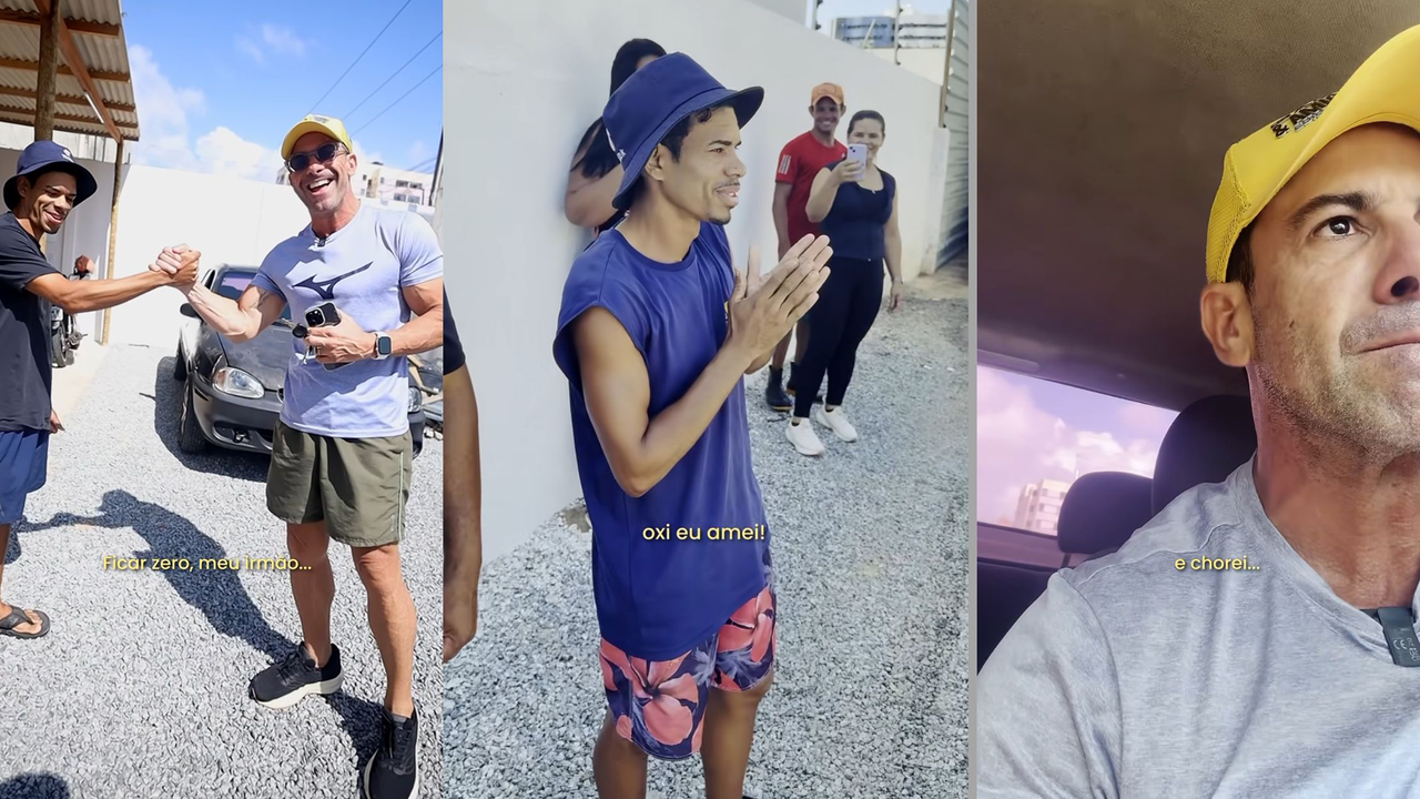 Galã do Brega emociona as redes sociais com ação solidária entre amigos: trabalhador de lava jato ganha revitalização no seu carro