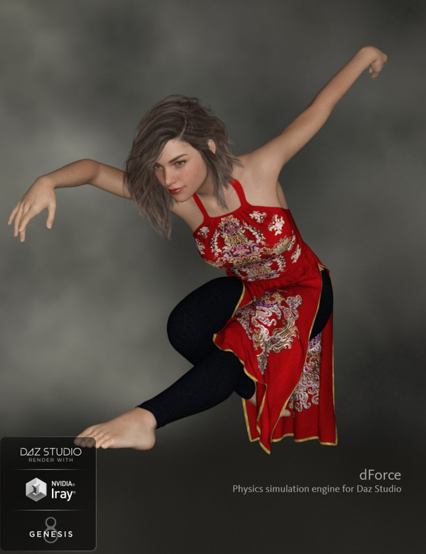 dForce Monica Outfit for Genesis 8 Female(s) dForce Monica Outfit for Genesis 8 Female(s)