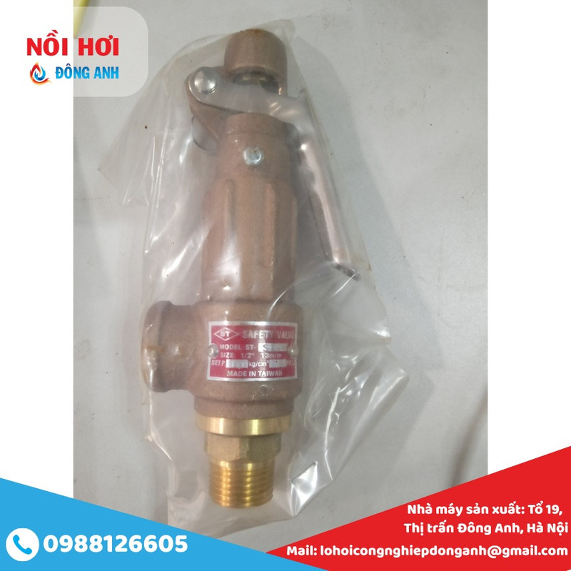 van an toàn ren đồng dn15