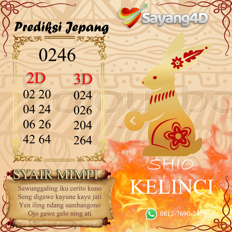 12 nomor Data togel jepang dan angka hoki  dari 2012-2021 