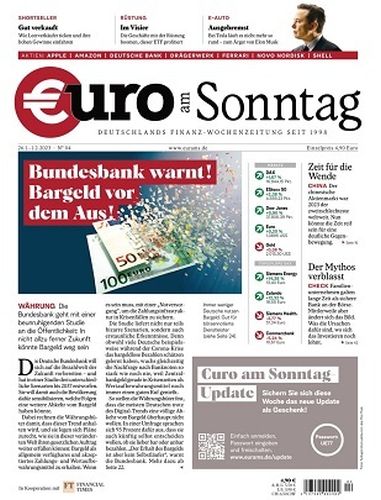 Cover: Euro am Sonntag Finanzmagazin No 04 vom 26  Januar 2024