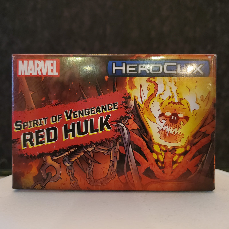 Heroclix RED HULK - SPIRIT OF VENGEANCE - MP17-002 Convention