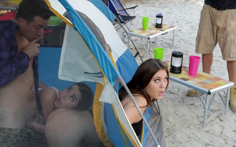 JoJo Kiss & Karlee Grey - In Tents Fucking: Part 2 1080p