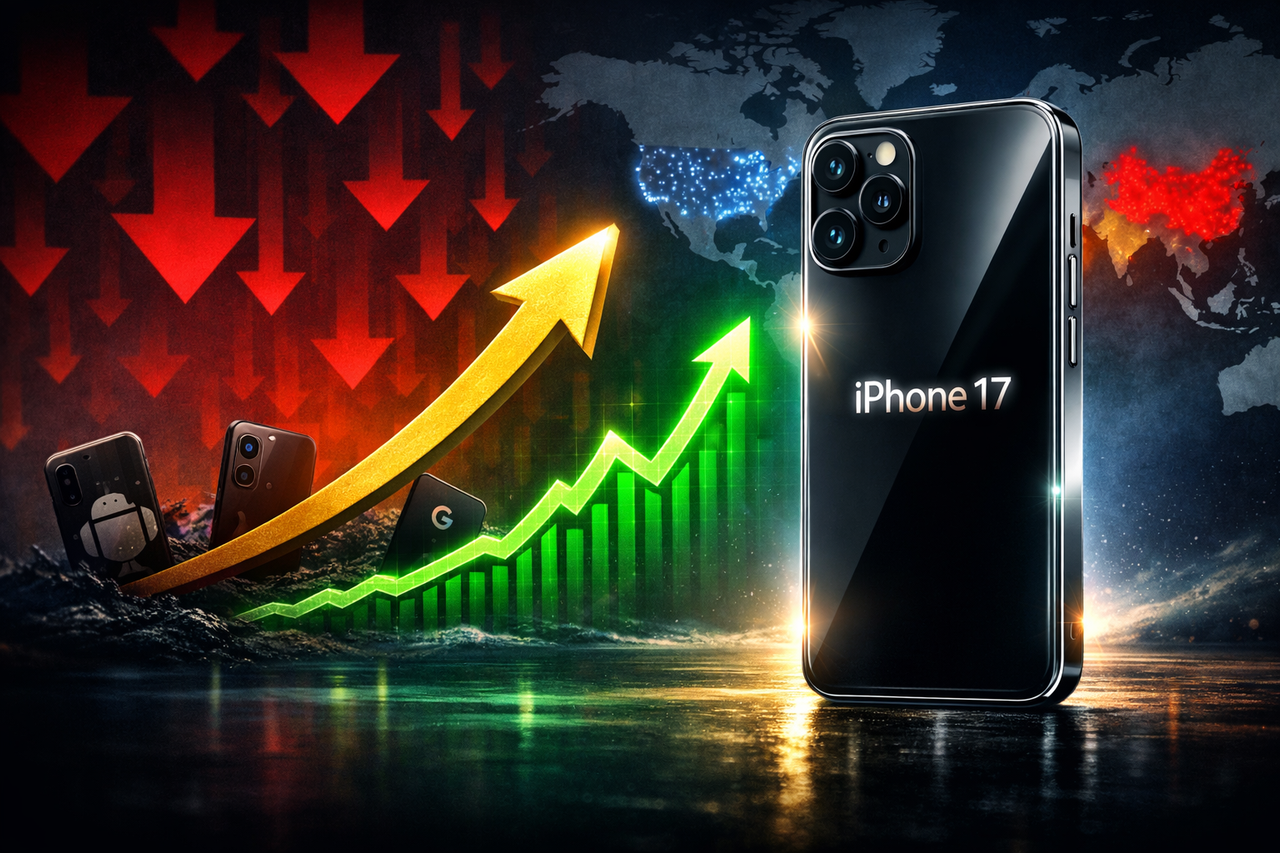 Apple é a única grande marca que cresce enquanto o mercado global de smartphones encolhe 6%