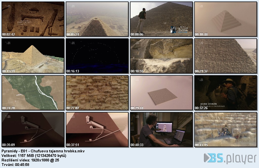 Pyramidy: Odhalená tajemství / CZ