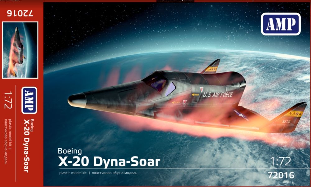 1/72 - Boeing X-20 Dyna-Soar by AMP - released - The Rumourmonger 