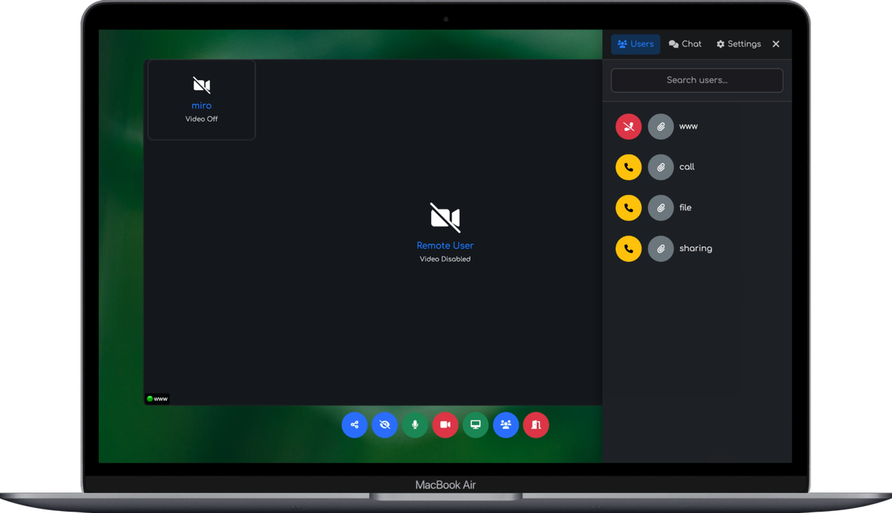 Call-Me: Fast & Simple WebRTC Video Conference Progressive Web App