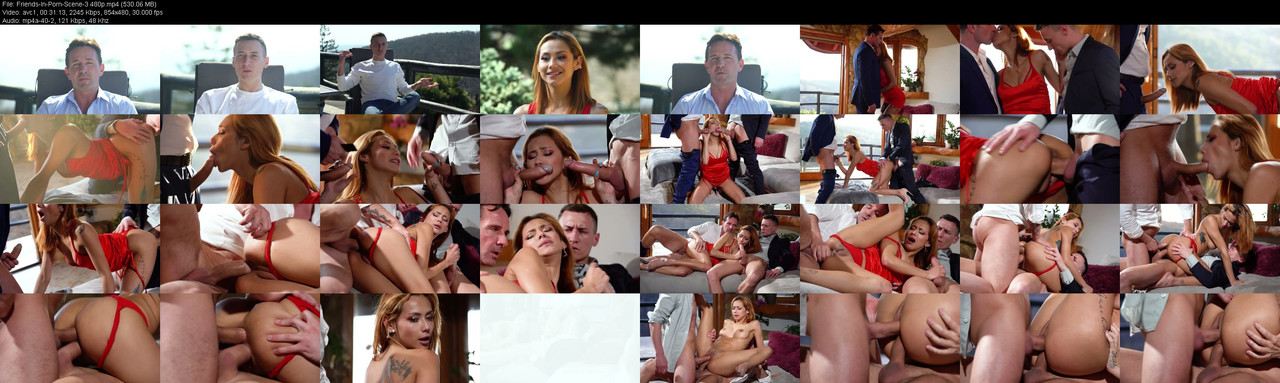Friends In Porn Scene 3 480p