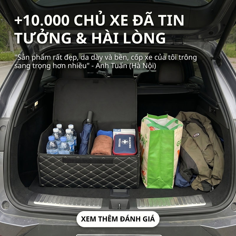 Thùng đựng đồ thực tế