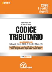 Giuseppe Di Dio, Attilio Pezzinga – Codice tributario (2026)