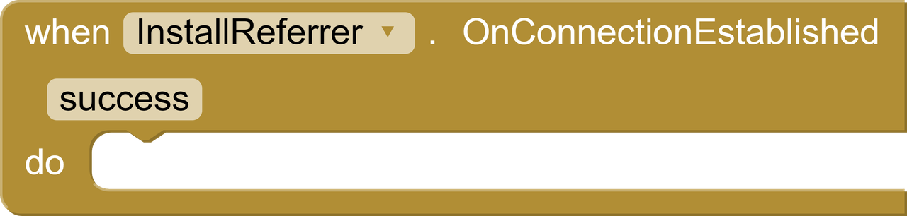 OnConnectionEstablished Block