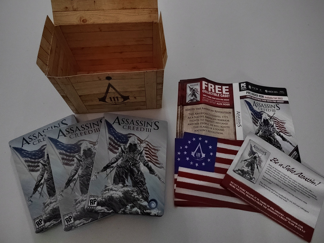 Cofre Promo Assassins creed 3 (4)