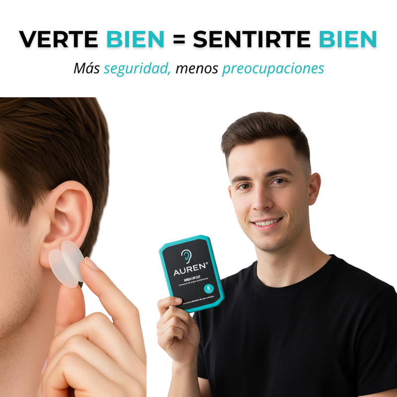 Auren Ear Flat en uso