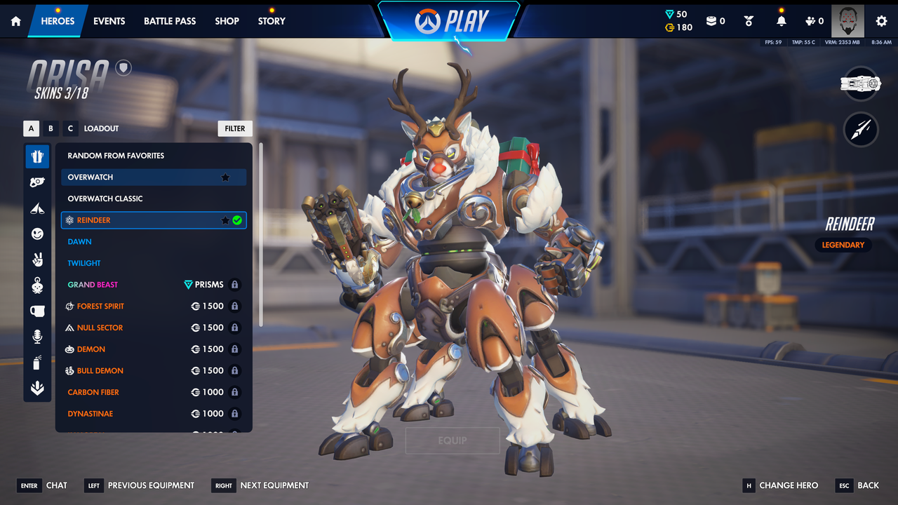 Orisa Reindeer