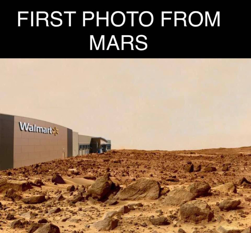 You're never too old to learn something stupid Walmart-mars