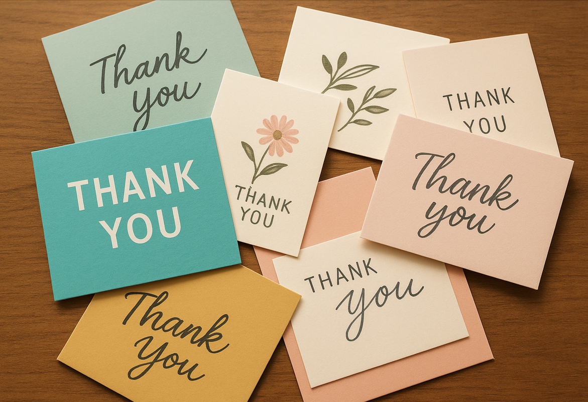 thank you cards
