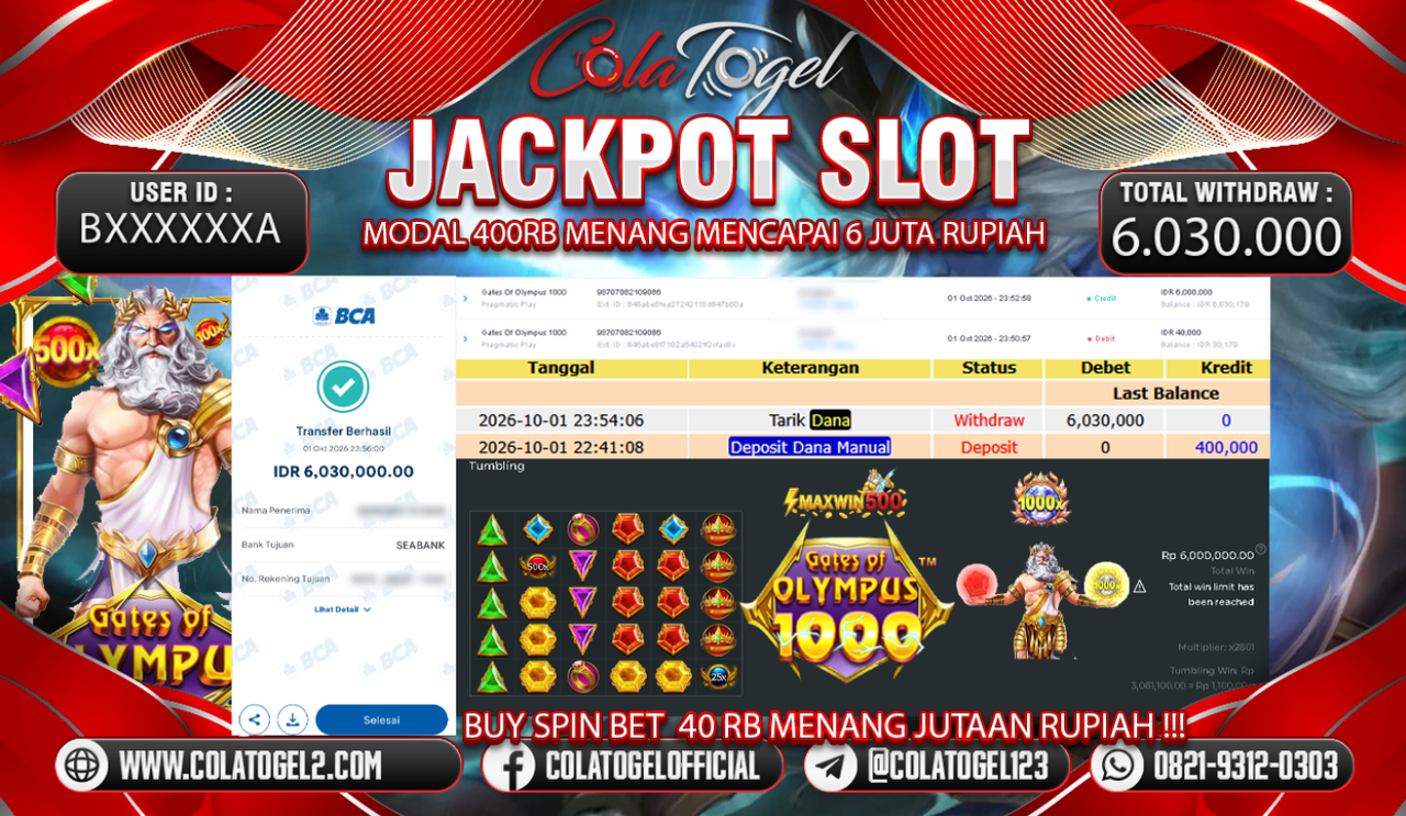 JACKPOT SLOT GACORR !!!