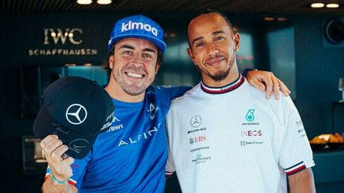 Fernando Alonso se disculpa con Lewis Hamilton por llamarlo “idiota”