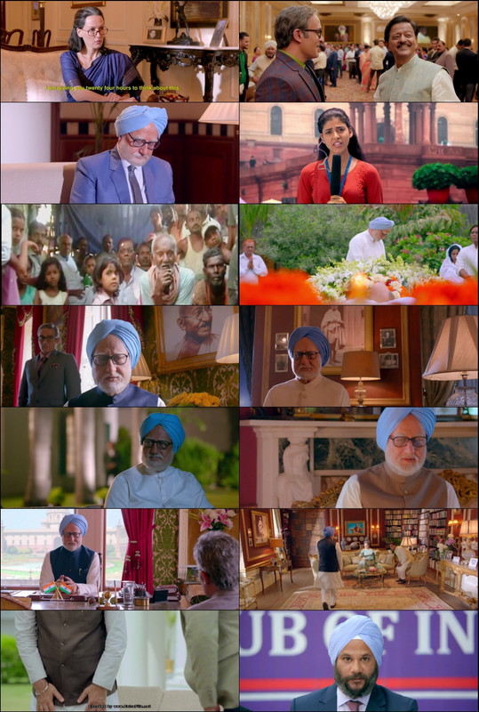 The Accidental Prime Minister (2019) 1080p | 720p | 480p WebRip [Hindi (हिन्दी)] DD5.1 ESub