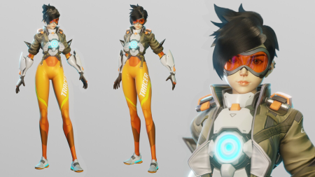 Tracer Character Modeling - Blender 3.1 - Full process videos and 3D models Tracer Character Modeling - Blender 3.1 - Full process videos and 3D models