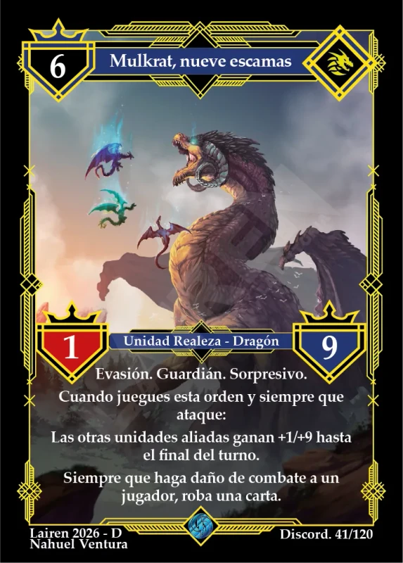 MULKRAT, NUEVE ESCAMAS