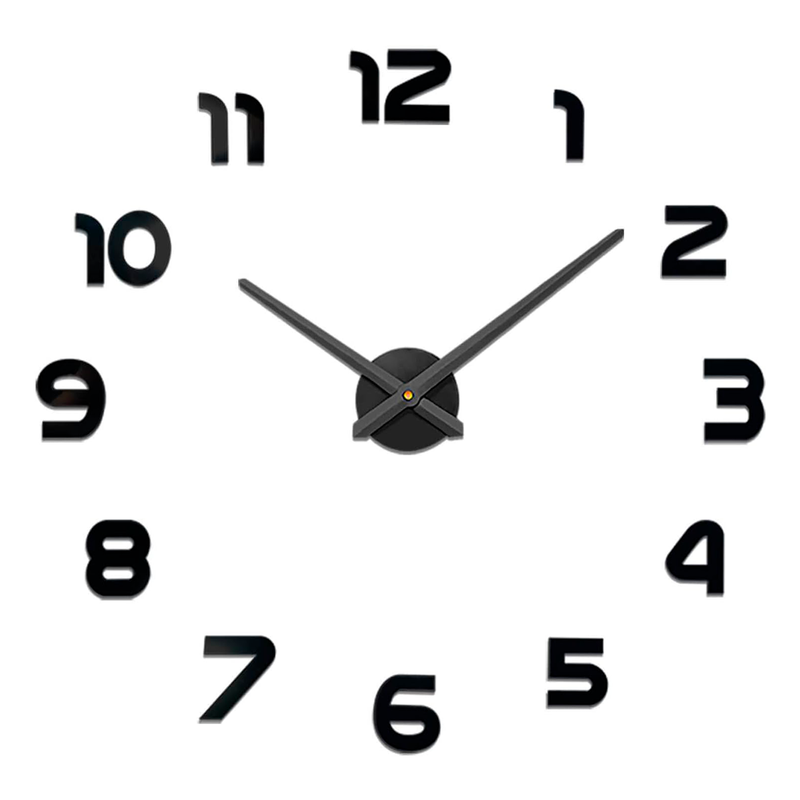 Reloj 3D Números Parejos