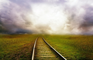 Image de rails de train